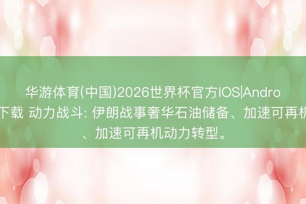 华游体育(中国)2026世界杯官方IOS|Android手机app下载 动力战斗: 伊朗战事奢华石油储备、加速可再机动力转型。