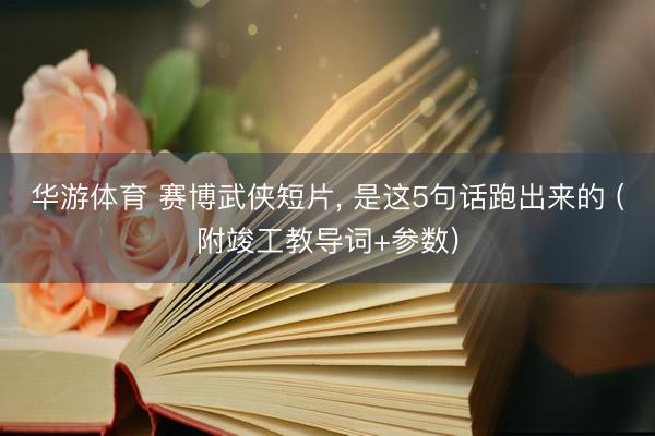 华游体育 赛博武侠短片， 是这5句话跑出来的 (附竣工教导词+参数)