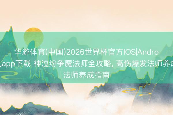 华游体育(中国)2026世界杯官方IOS|Android手机app下载 神泣纷争魔法师全攻略， 高伤爆发法师养成指南