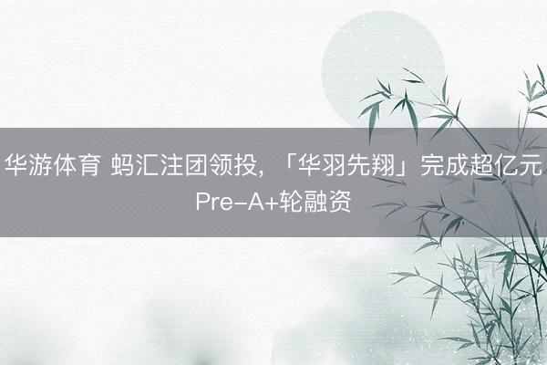 华游体育 蚂汇注团领投， 「华羽先翔」完成超亿元Pre-A+轮融资