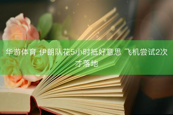 华游体育 伊朗队花5小时抵好意思 飞机尝试2次才落地